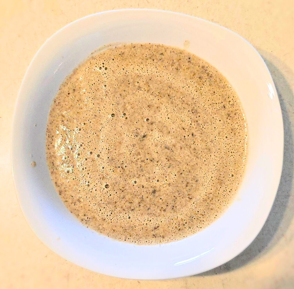 Mushrooms & Onions are sauteed in butter than a roux is made with them to form this Creamy Mushroom Soup