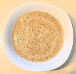 Mushrooms & Onions are sauteed in butter than a roux is made with them to form this Creamy Mushroom Soup