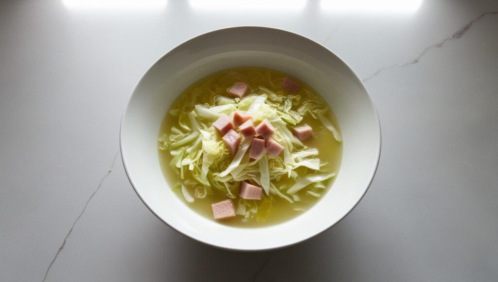 cabbage and ham soup