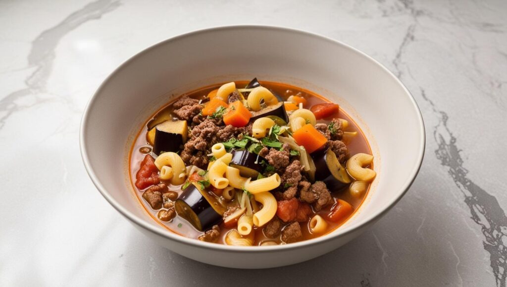 eggplant summer soup