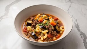 eggplant summer soup