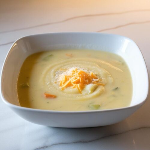 vegetable cheese soup