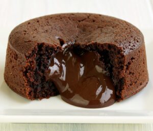 Chocolate Lava Cake For One