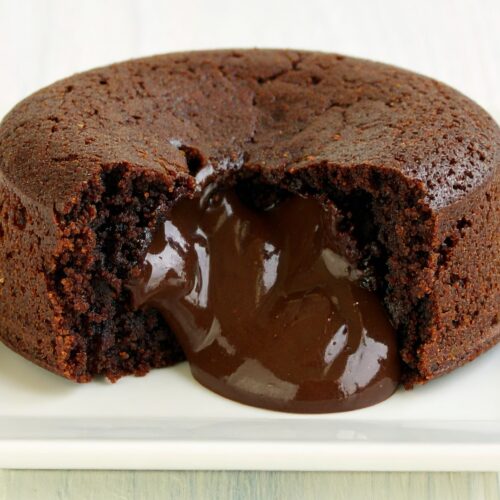 Chocolate Lava Cake For One