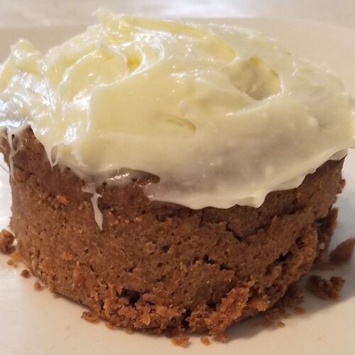 spice cake with cream cheese frosting