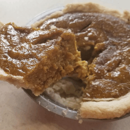 Single Serve Pumpkin Pie