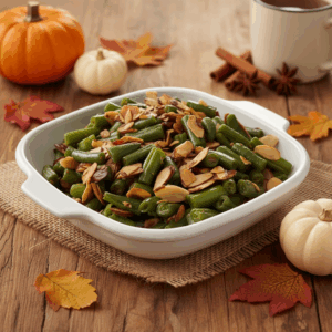 green bean almondine