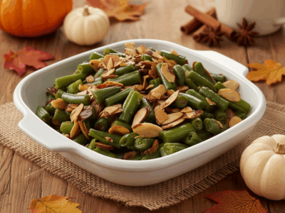 green bean almondine